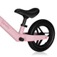 Bicicleta fara pedale, Lionelo, Toni, Cu ghidon si sa reglabile, Ultra usoara, 2.8 Kg, 18 luni+, Sustine 30 kg, Conform cu standardul EN71-1/2/3, Certificata TUV SUD, Roz