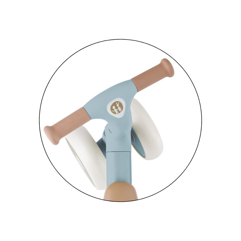 Bicicleta/tricicleta, Petite&Mars, 3 in 1, Multifunctionala, Cu/fara pedale, Ghidon directionabil, Sa reglabila pe inaltime, 2.3 kg, Pana la 25 kg, 12-36 luni, Albastru