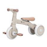 Bicicleta/tricicleta, Petite&Mars, 3 in 1, Multifunctionala, Cu/fara pedale, Ghidon directionabil, Sa reglabila pe inaltime, 2.3 kg, Pana la 25 kg, 12-36 luni, Bej