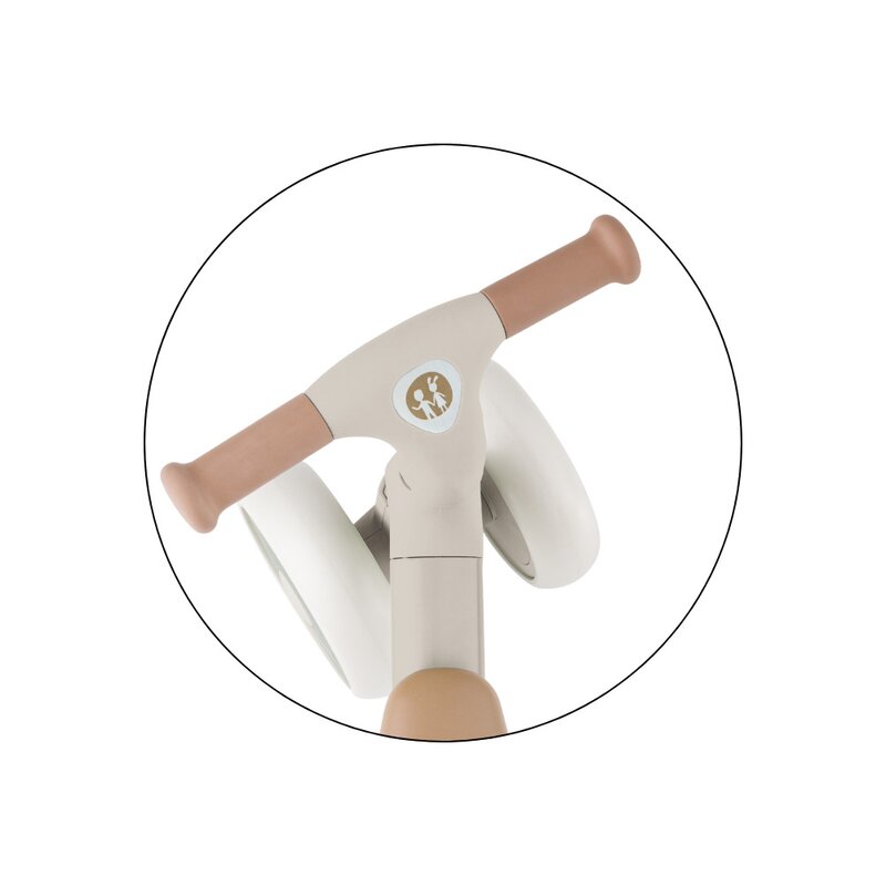 Bicicleta/tricicleta, Petite&Mars, 3 in 1, Multifunctionala, Cu/fara pedale, Ghidon directionabil, Sa reglabila pe inaltime, 2.3 kg, Pana la 25 kg, 12-36 luni, Bej