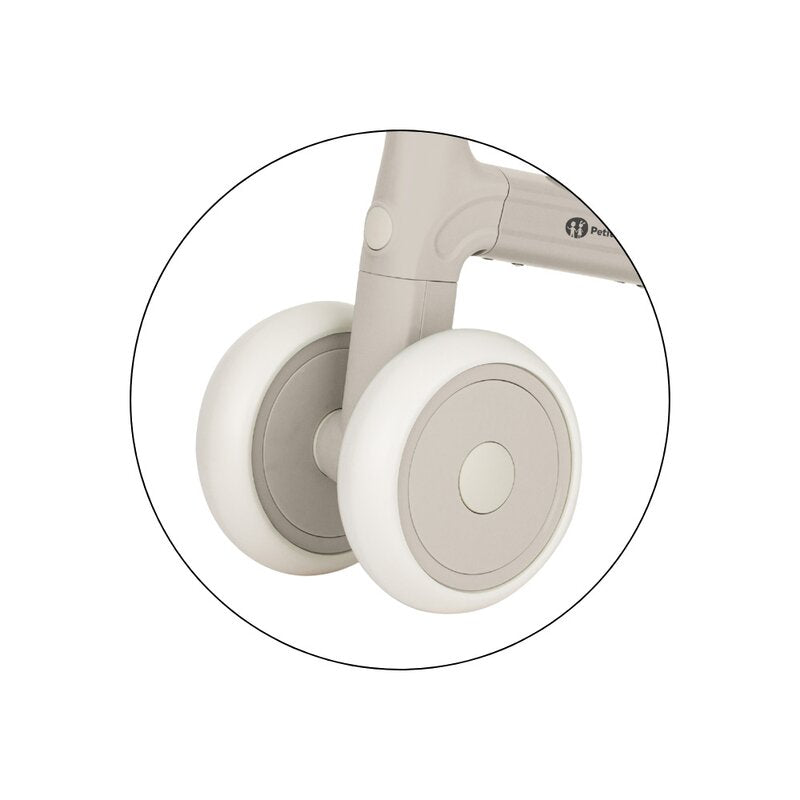 Bicicleta/tricicleta, Petite&Mars, 3 in 1, Multifunctionala, Cu/fara pedale, Ghidon directionabil, Sa reglabila pe inaltime, 2.3 kg, Pana la 25 kg, 12-36 luni, Bej