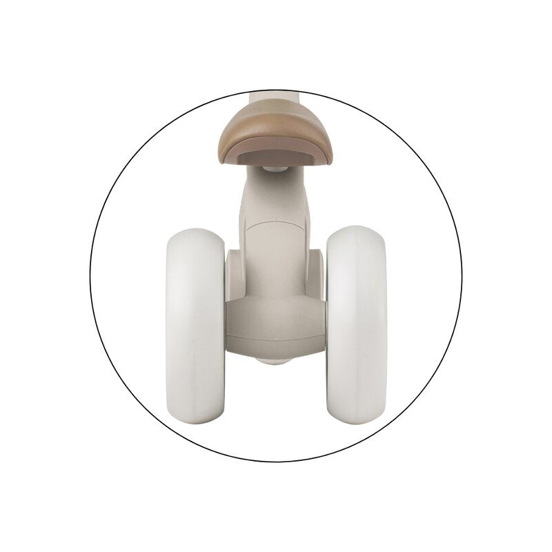 Bicicleta/tricicleta, Petite&Mars, 3 in 1, Multifunctionala, Cu/fara pedale, Ghidon directionabil, Sa reglabila pe inaltime, 2.3 kg, Pana la 25 kg, 12-36 luni, Bej