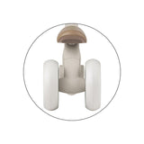 Bicicleta/tricicleta, Petite&Mars, 3 in 1, Multifunctionala, Cu/fara pedale, Ghidon directionabil, Sa reglabila pe inaltime, 2.3 kg, Pana la 25 kg, 12-36 luni, Bej