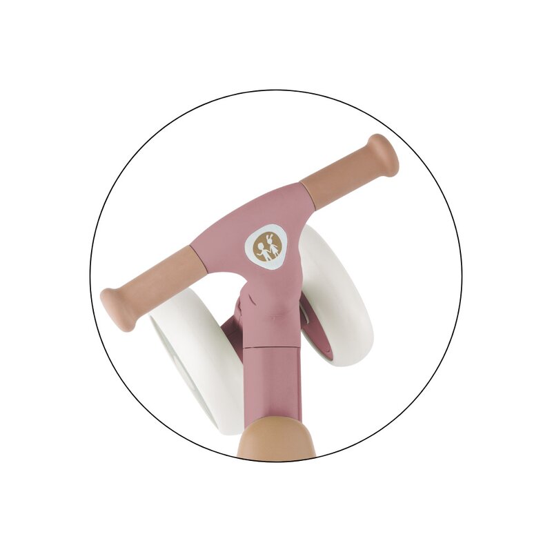 Bicicleta/tricicleta, Petite&Mars, 3 in 1, Multifunctionala, Cu/fara pedale, Ghidon directionabil, Sa reglabila pe inaltime, 2.3 kg, Pana la 25 kg, 12-36 luni, Roz