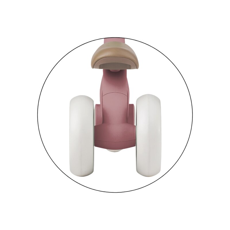 Bicicleta/tricicleta, Petite&Mars, 3 in 1, Multifunctionala, Cu/fara pedale, Ghidon directionabil, Sa reglabila pe inaltime, 2.3 kg, Pana la 25 kg, 12-36 luni, Roz