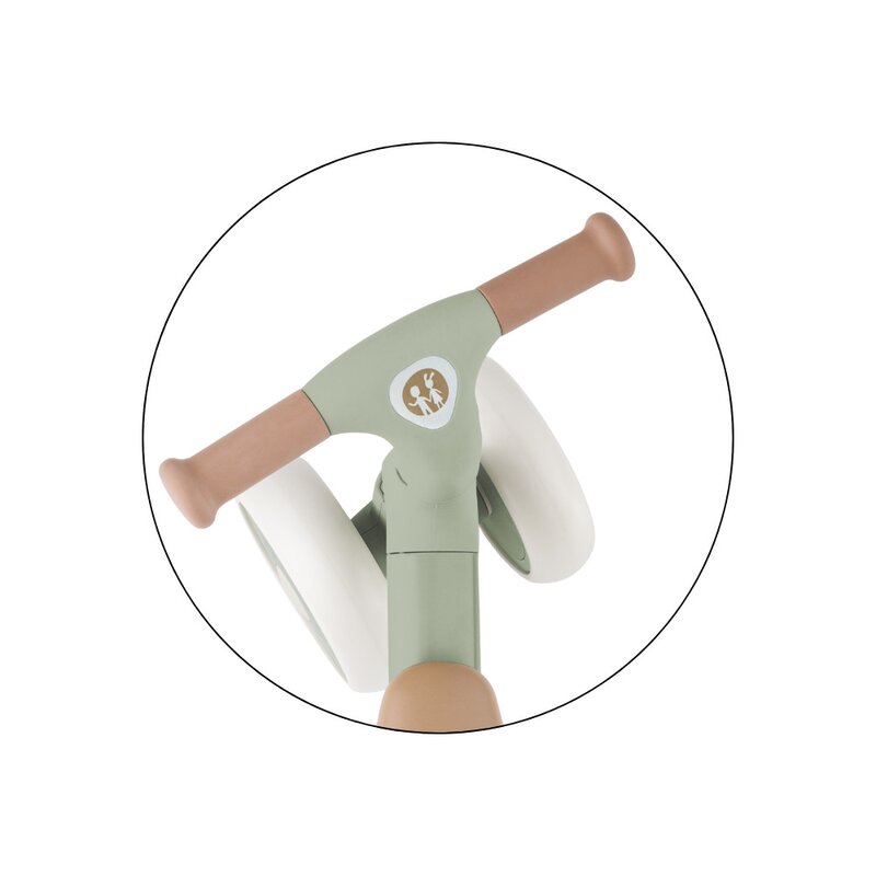 Bicicleta/tricicleta, Petite&Mars, 3 in 1, Multifunctionala, Cu/fara pedale, Ghidon directionabil, Sa reglabila pe inaltime, 2.3 kg, Pana la 25 kg, 12-36 luni, Verde