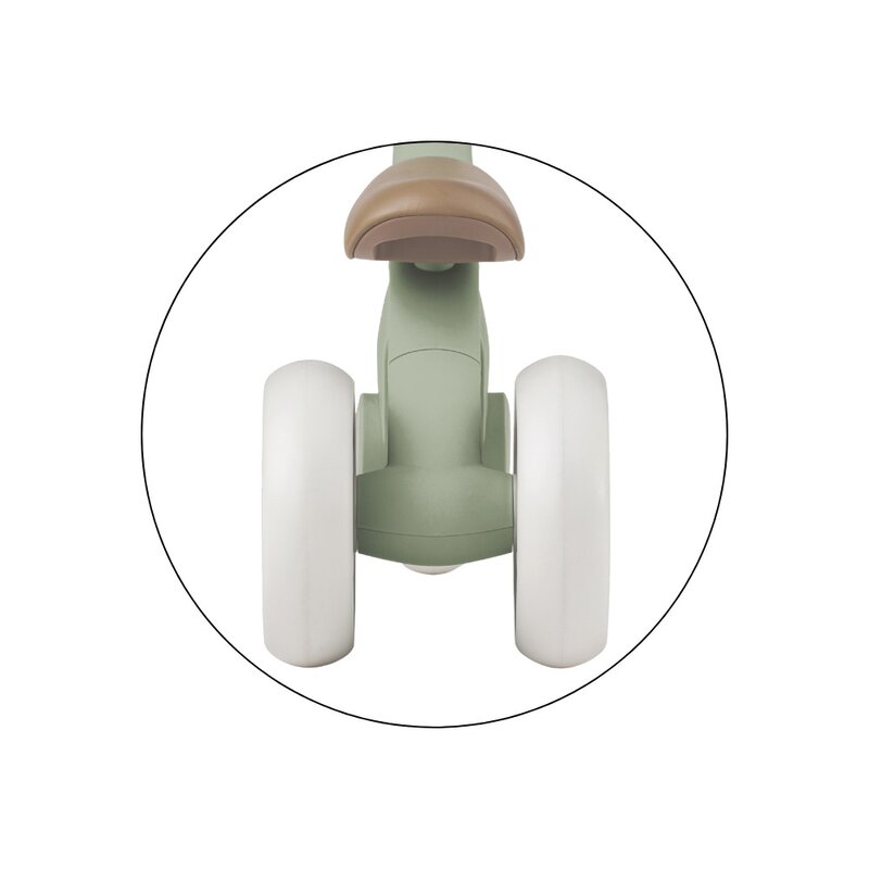Bicicleta/tricicleta, Petite&Mars, 3 in 1, Multifunctionala, Cu/fara pedale, Ghidon directionabil, Sa reglabila pe inaltime, 2.3 kg, Pana la 25 kg, 12-36 luni, Verde