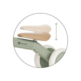 Bicicleta/tricicleta, Petite&Mars, 3 in 1, Multifunctionala, Cu/fara pedale, Ghidon directionabil, Sa reglabila pe inaltime, 2.3 kg, Pana la 25 kg, 12-36 luni, Verde