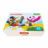 Puzzle pentru copii 5in1, 2 ani+, Puzzlika - Birds