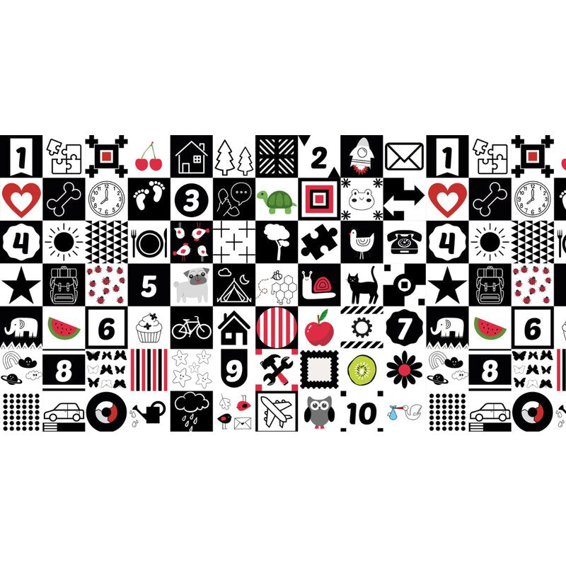 Covoras de joaca, Bocioland, Honeycomb, Pliabil, Protectie impotriva loviturilor, Dimensiune mare, 200 x 150 cm, Cu Imprimeu pe ambele parti, Potrivit pentru utlizare atat in interior, cat si in exterior - gogobaby.ro