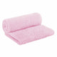Paturica pufoasa, Bocioland, Pentru copii, Din fleece, Dimensiune mare 80 x 100 cm, Pink