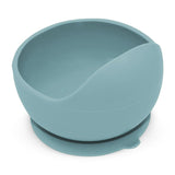 Bol, Petite&Mars, Take&Match, Din silicon, Cu ventuza, Fara BPA, Adecvat pentru masina de spalat vase si microunde, Nu absoarbe mirosuri, 6 luni+, 360 ml, Frosted Sky, Albastru