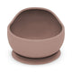Bol, Petite&Mars, Take&Match, Din silicon, Cu ventuza, Fara BPA, Adecvat pentru masina de spalat vase si microunde, Nu absoarbe mirosuri, 6 luni+, 360 ml, Velvet Latte, Maro pudrat