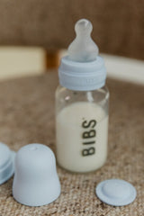 BIBS - Set 2 tetine pentru biberon, Silicon, cu flux lent