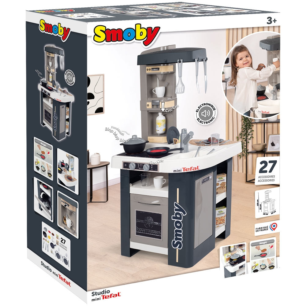 Bucatarie Smoby Tefal Studio cu accesorii - gogobaby.ro