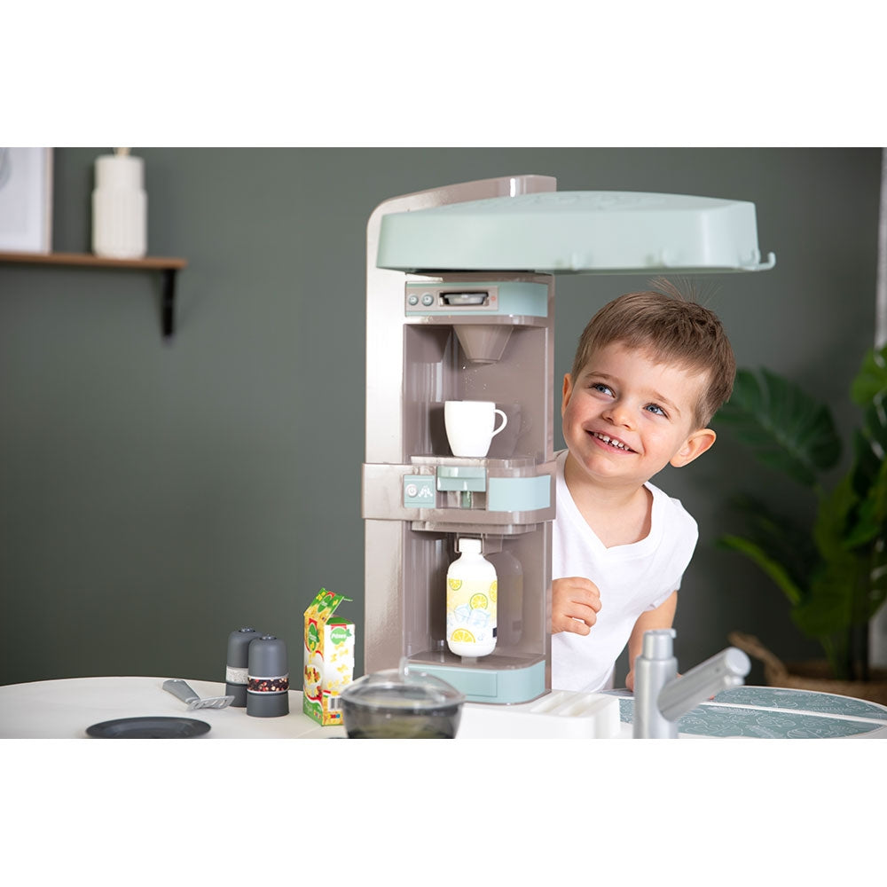Bucatarie Smoby Tefal Studio XL Bubble albastru cu accesorii - gogobaby.ro