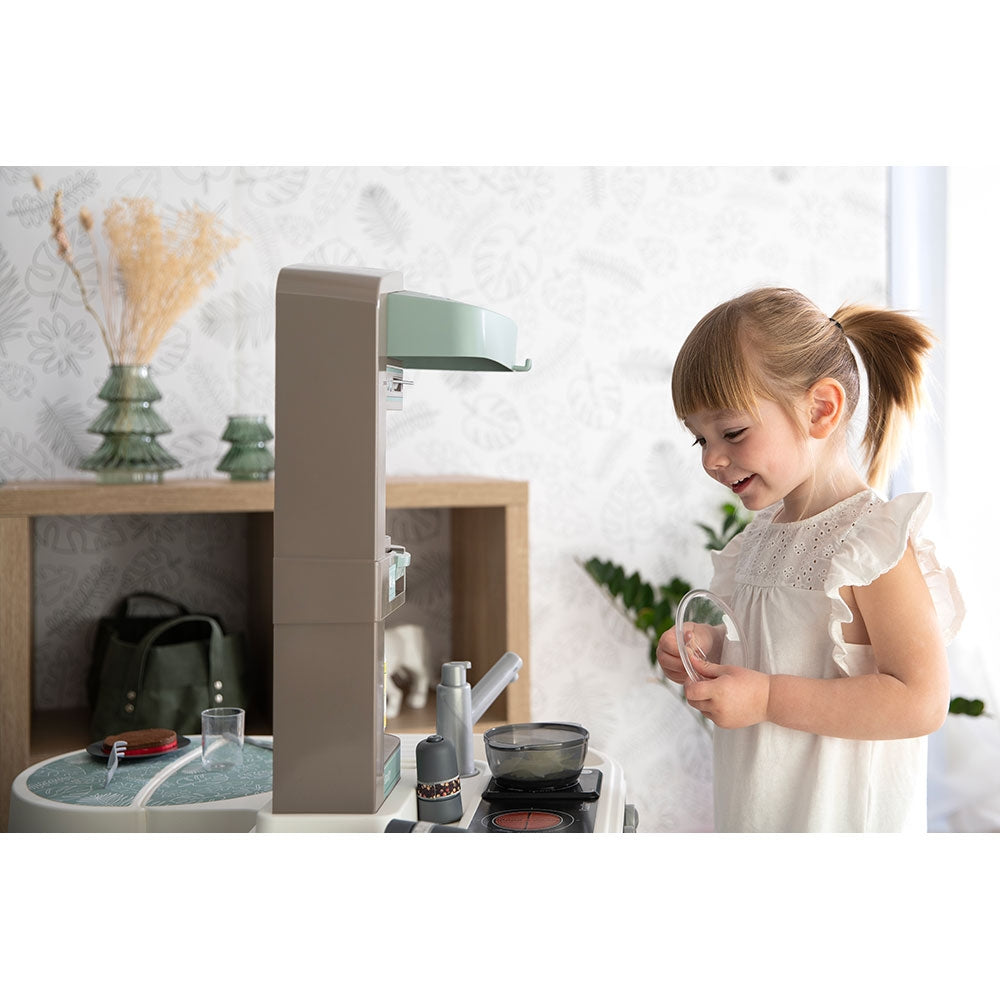 Bucatarie Smoby Tefal Studio XL Bubble albastru cu accesorii - gogobaby.ro
