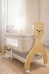 Patut Multifunctional cu leganare electrica, sunete si Bluetooth, AppeKids - Buggy