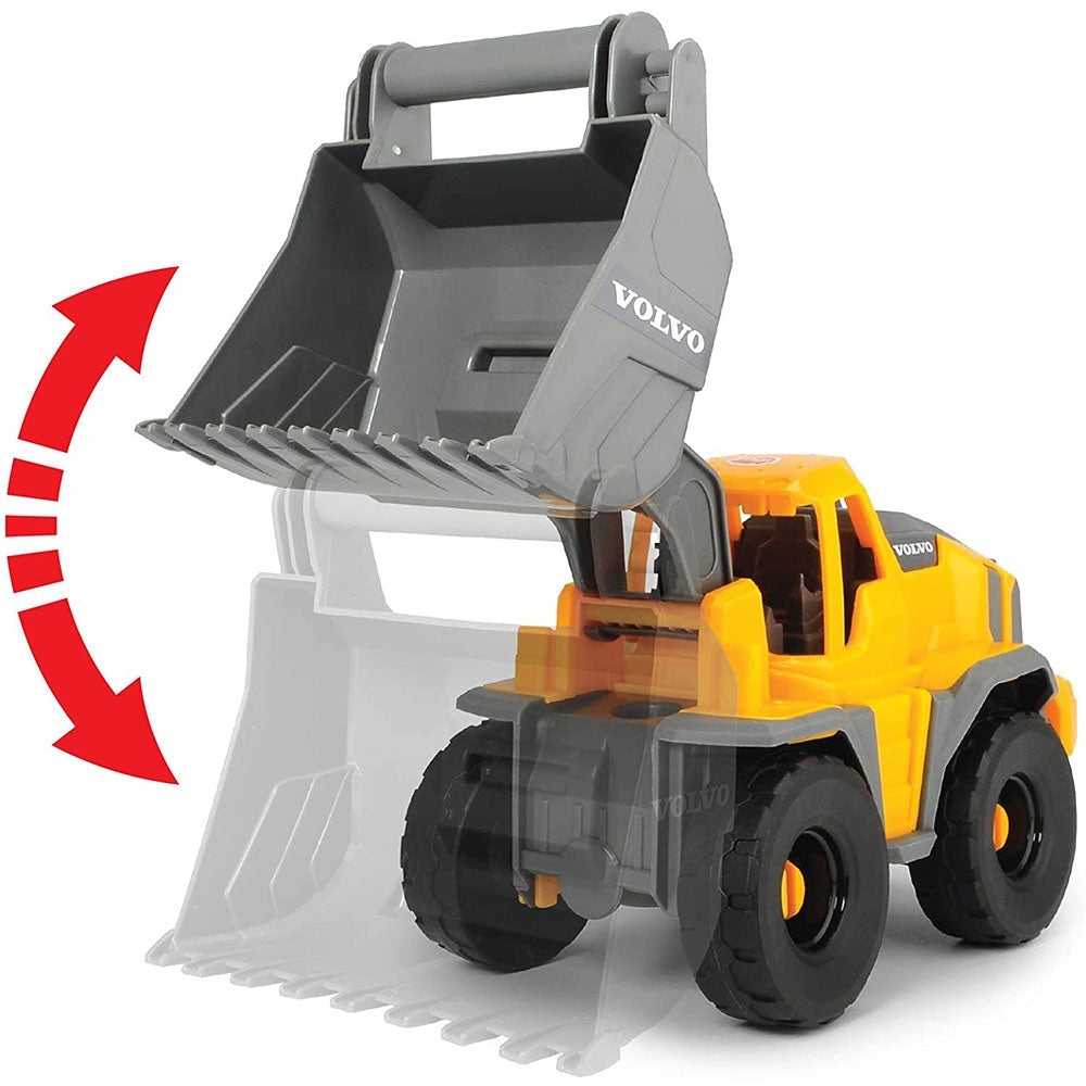 Buldozer Dickie Toys Volvo On-Site Loader - gogobaby.ro
