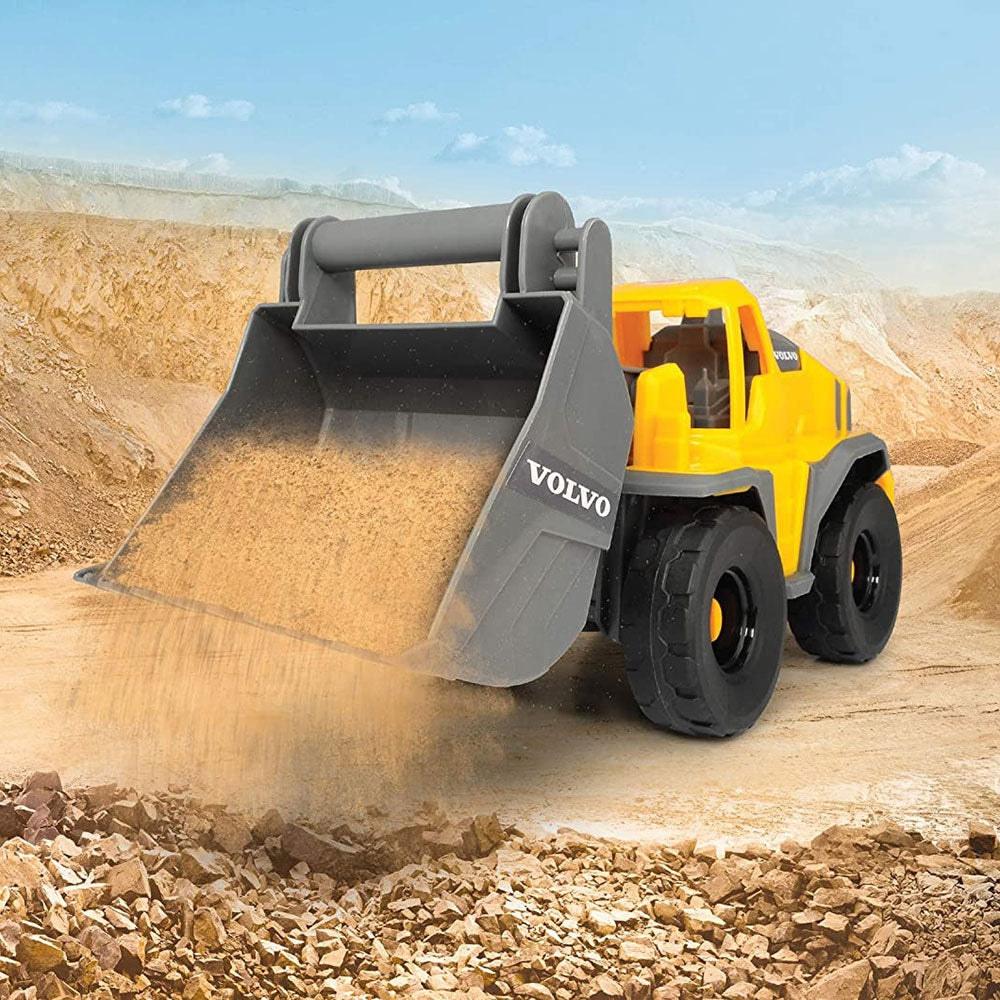 Buldozer Dickie Toys Volvo On-Site Loader - gogobaby.ro