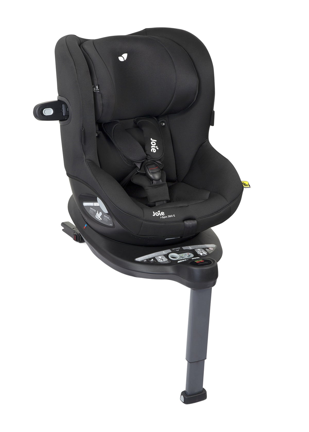 Joie - Scaun auto i-Spin 360° E Coal, 61 cm-105 cm, testat ADAC si certificat R129