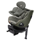 Set scaun auto rotativ i-Size Joie i-Harbour Signature Pine, 40-105 cm + Baza i-Size i-Base Encore, testat ADAC si certificat R129
