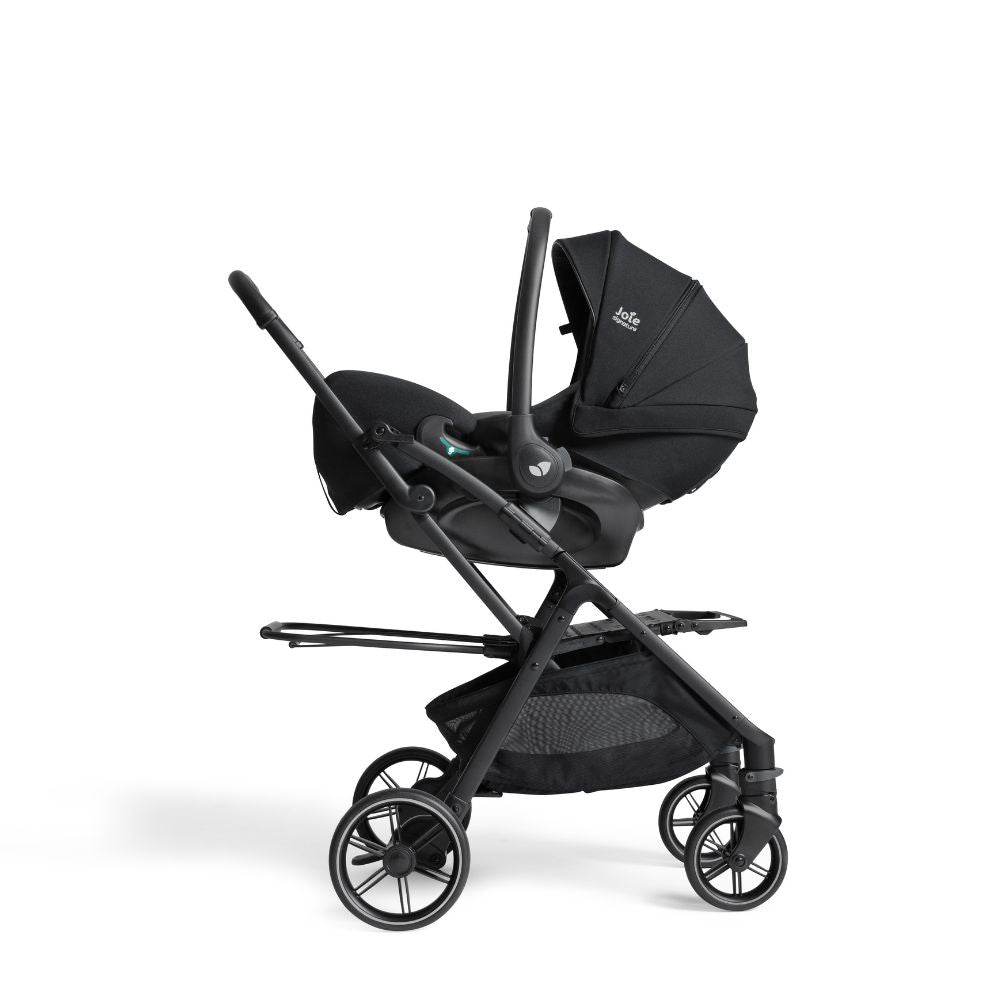 Joie - Scoica auto inclinabila i-Size i-Level Pro Signature Eclipse, 40-87 cm, testata ADAC si certificata R129