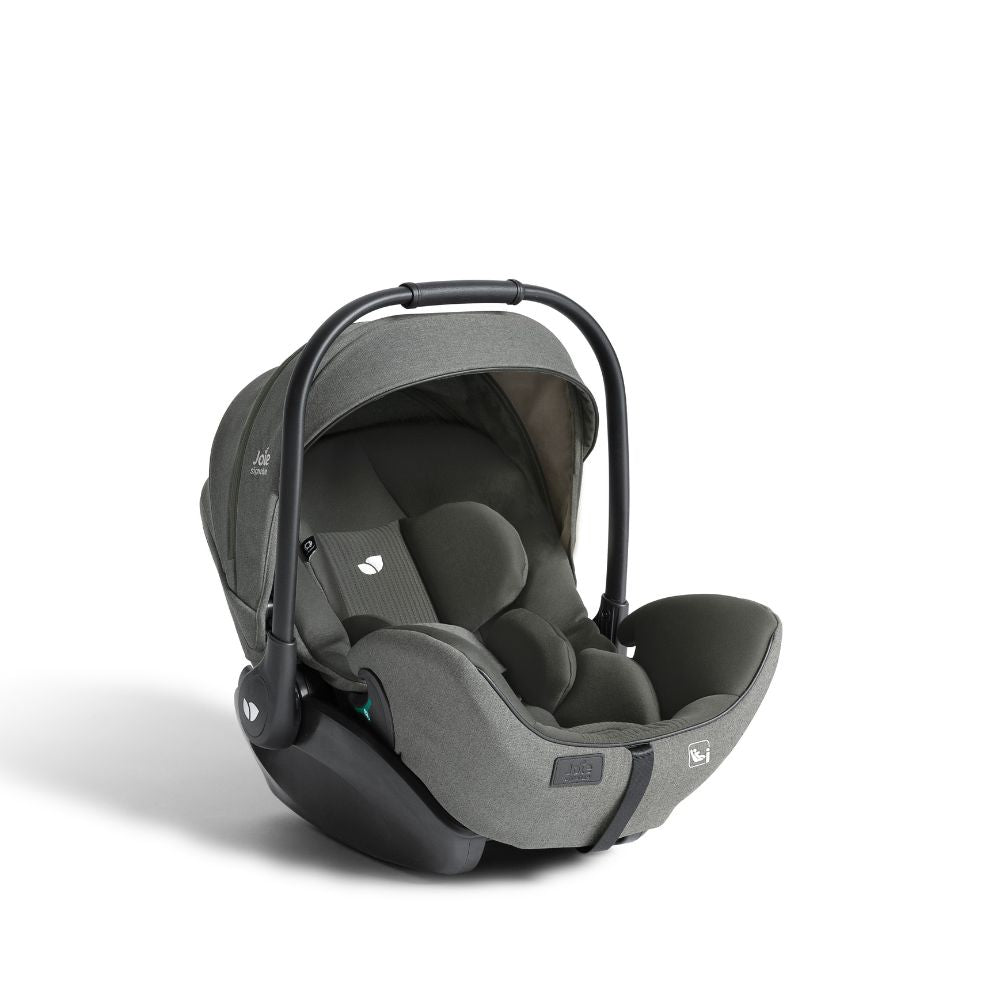 Joie - Scoica auto inclinabila i-Size i-Level Pro Signature Evergreen, 40-87 cm, testata ADAC si certificata R129