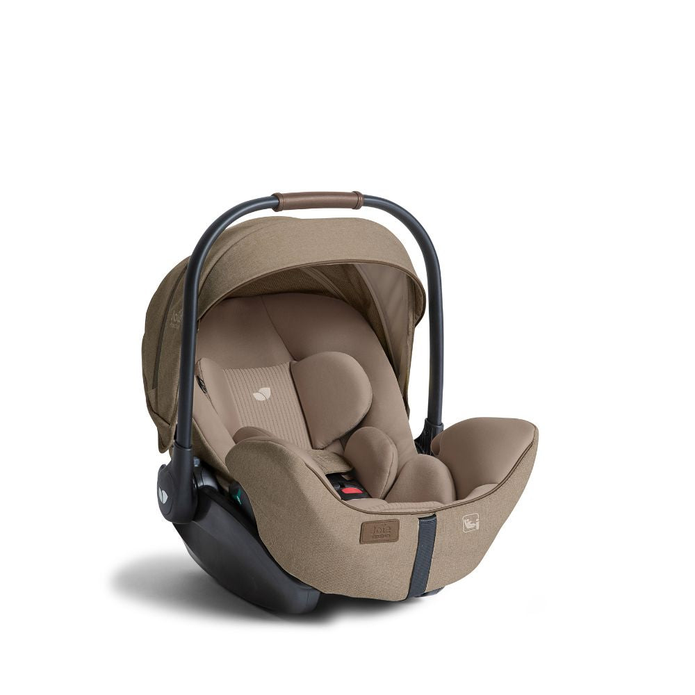 Joie - Scoica auto inclinabila i-Size i-Level Pro Signature Sandstone, 40-87 cm, testata ADAC si certificata R129