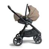 Joie - Scoica auto inclinabila i-Size i-Level Pro Signature Sandstone, 40-87 cm, testata ADAC si certificata R129