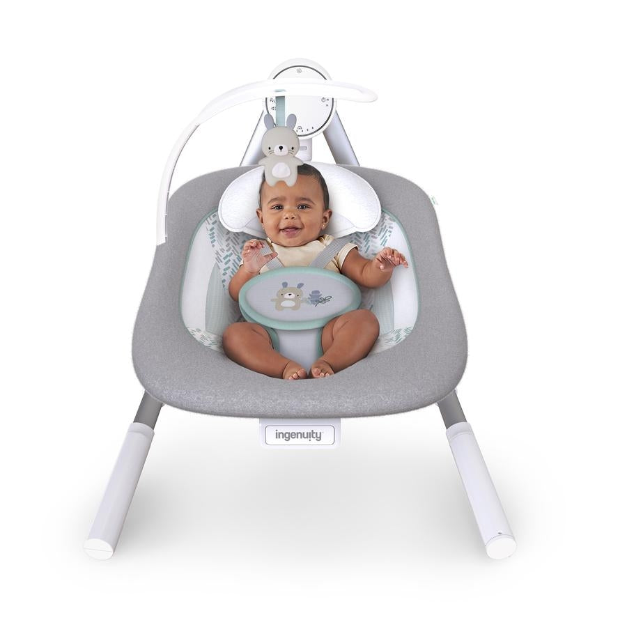 Ingenuity - Leagan portabil AnyWay Sway™, Spruce - gogobaby.ro