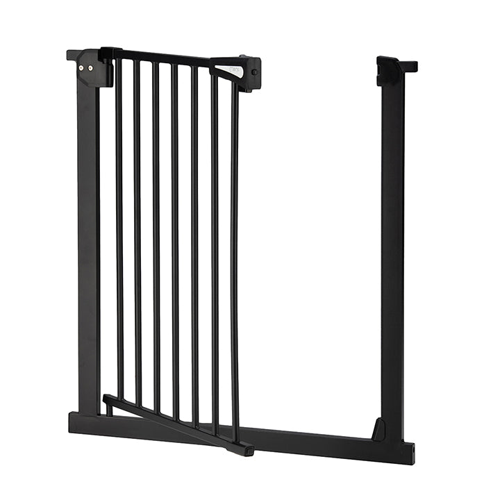 Poarta de siguranta 75-103 cm, Momi Paxi Plus - Black - gogobaby.ro