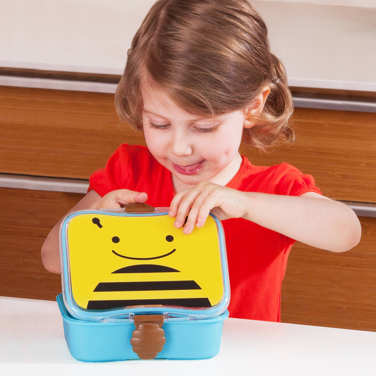 Skip Hop Kit pentru pranz Zoo - Albinuta - gogobaby.ro