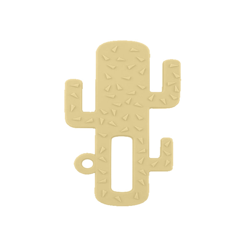 Inel gingival Minikoioi, 100% Premium Silicone, Cactus – Mellow Yellow - gogobaby.ro