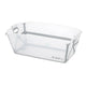 Cadita de baie cu pliere ultra-compacta, Jane, Oasis, Cu doua manere, 68 x 42 x 26 cm, Conform cu standardul european de siguranta EN 17072:2018, White