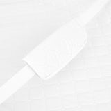 Cadita de baie pliabila, Qmini, Foldy Pro Care, Cu suport metalic si masuta de infasat, Cu termometru electronic, Cu dop si furtun pentru scurgere, Antiderapanta, 80×49 cm, Alb/Gri
