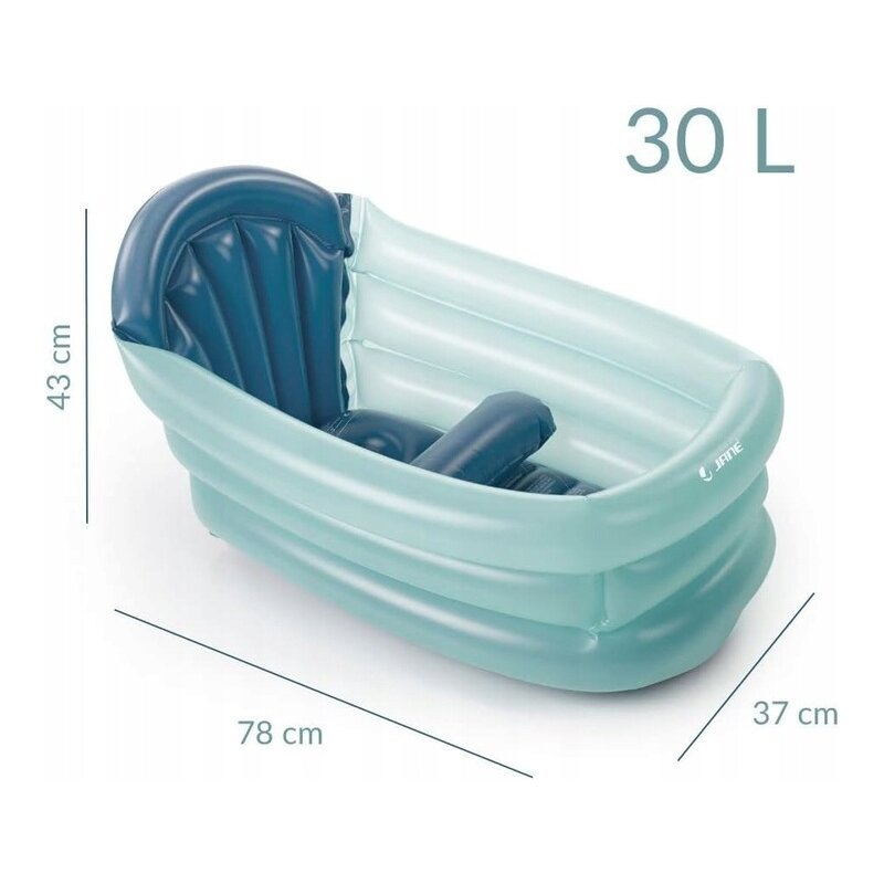 Cadita gonflabila, Jane, 3 pozitii pentru copii, 78 x 43 x 37 cm, BPA Free, De la nastere pana la 4 ani, Holi - gogobaby.ro