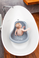 ZOPA - Cadita bebe Moon cu scurgere si sistem anti-alunecare, 84 cm