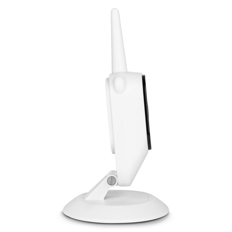 Camera aditionala, Lionelo, Babyline 3.2, Full HD, Zoom digital 3x, Cu mod de noapte, Stocare micro SD de pana la 128 GB, Cablu de 2,6 m, Alb - gogobaby.ro