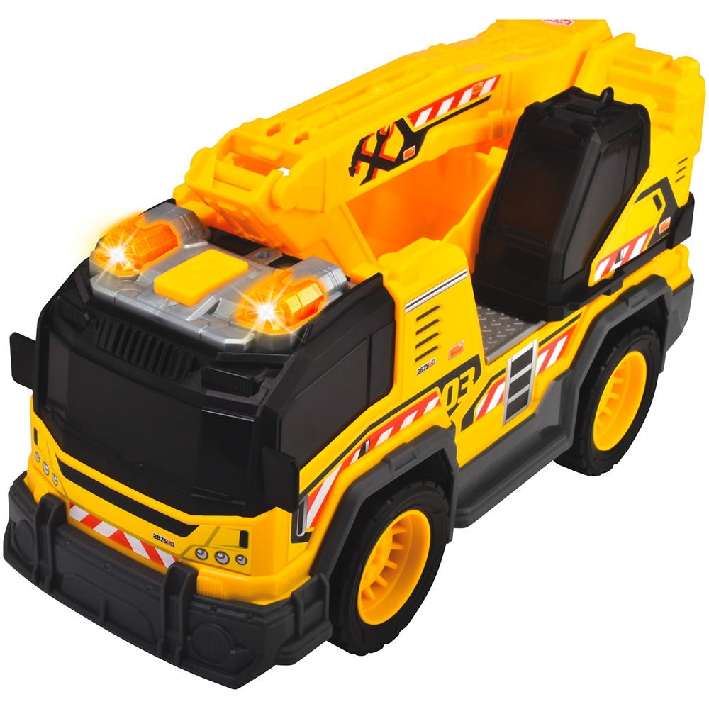 Camion excavator Dickie Toys Excavator Truck 30 cm cu lumini si sunete - gogobaby.ro
