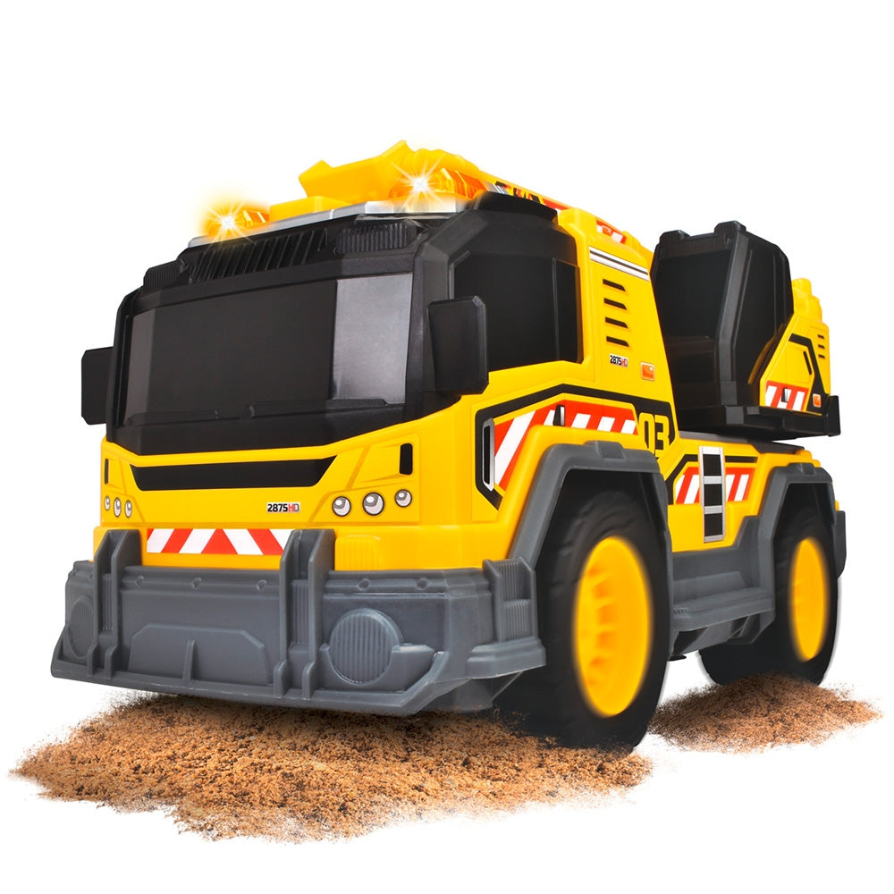 Camion excavator Dickie Toys Excavator Truck 30 cm cu lumini si sunete - gogobaby.ro