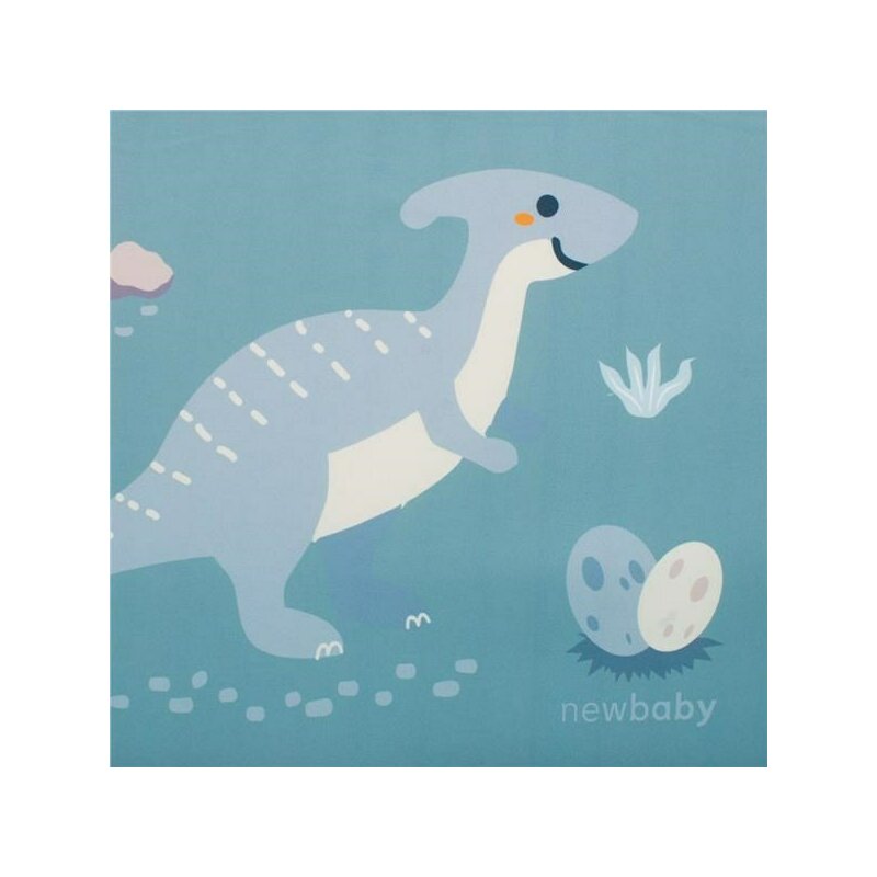 Canapea extensibila, New Baby, Din spuma, Husa din bumbac certificat Oeko-Tex Standard 100, 42x78x35, 9 luni-5 ani, Dinosaur - gogobaby.ro
