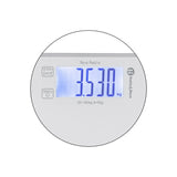 Cantar electronic, Petite&Mars, 2 in 1, Multifunctional, Panou cu touch, Pentru bebelusi si adulti, Pana 180 kg, Alb