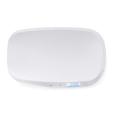 Cantar electronic, Petite&Mars, Pentru bebelusi, Pana la 20 kg, Forma ergonomica, Inregistreaza greutatea si in timpul miscarii, Alb