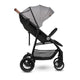 Carucior sport, Lionelo, Zoey, De la nastere, Cu accesorii, Cadru din aluminiu, 0- 15 kg, Conform cu standardul european de securitate EN1888-1, Gri