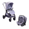 Carucior 2 in 1 Chicco Bellagio, scaun auto Kory Plus I-Size, Lavander Glaze, 0luni+