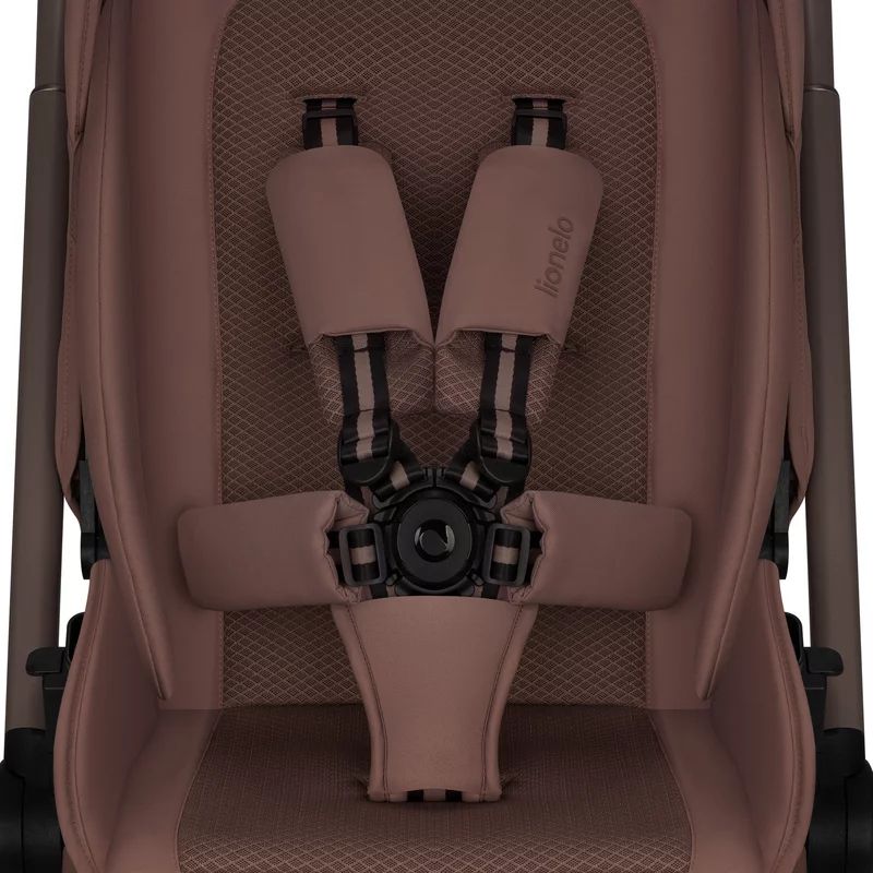 Carucior 2 in 1, Lionelo, Freya, Landou si salteluta ventilate, Pliabil, Reglare spatar-3 pozitii, Suport de picioare-4 pozitii, Maner reglabil-3 pozitii, Adaptori inclusi compatibili cu Cybex, Maxi-Cosi, Kiddy, Avionaut, Sustine 22 kg, 0luni+, Maro