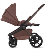 Carucior 2 in 1, Lionelo, Freya, Landou si salteluta ventilate, Pliabil, Reglare spatar-3 pozitii, Suport de picioare-4 pozitii, Maner reglabil-3 pozitii, Adaptori inclusi compatibili cu Cybex, Maxi-Cosi, Kiddy, Avionaut, Sustine 22 kg, 0luni+, Maro
