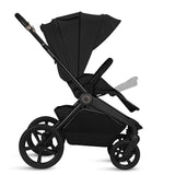 Carucior 2 in 1, Lionelo, Freya, Landou si salteluta ventilate, Pliabil, Reglare spatar-3 pozitii, Suport de picioare-4 pozitii, Maner reglabil-3 pozitii, Adaptori inclusi compatibili cu Cybex, Maxi-Cosi, Kiddy, Avionaut, Sustine 22 kg, 0luni+, Negru