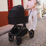 Carucior 2 in 1, Lionelo, Freya, Landou si salteluta ventilate, Pliabil, Reglare spatar-3 pozitii, Suport de picioare-4 pozitii, Maner reglabil-3 pozitii, Adaptori inclusi compatibili cu Cybex, Maxi-Cosi, Kiddy, Avionaut, Sustine 22 kg, 0luni+, Maro